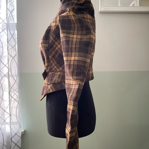COPY - Vero moda Classic carmelite plaid jacket size XS - Picture 3 of 8